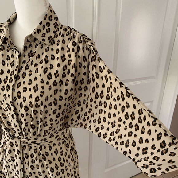 CHICO’S animal print Shirtdress - Picture 4 of 9